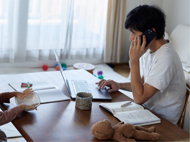Smartworking e figli: confini necessari